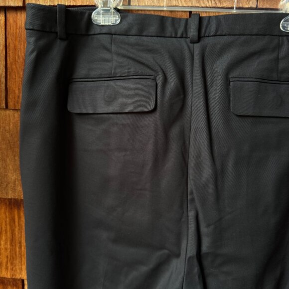 NEW J. Crew Bold Black Essential Wide Leg Pant in Women's 16 Tall - Picture 8 of 11